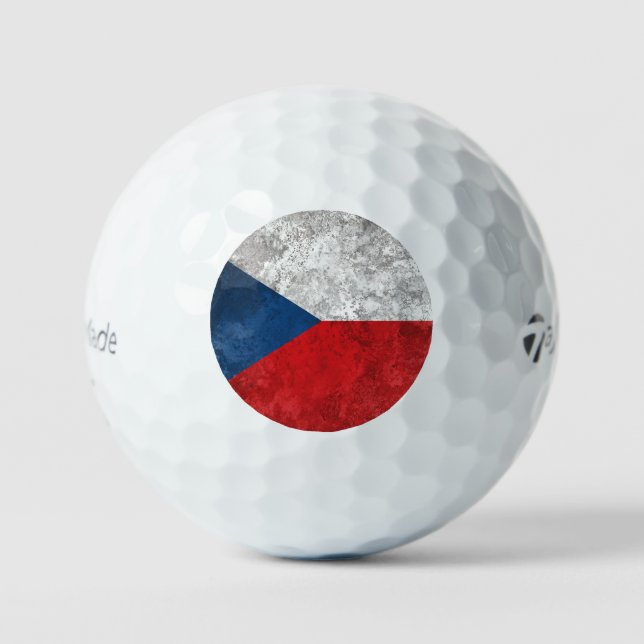 Pelotas De Golf Chequia (Anverso)