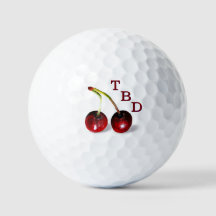 Cherries Golf Ball