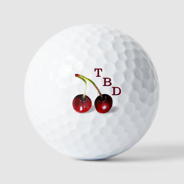 Pelotas De Golf Cherries Golf Ball (Anverso)