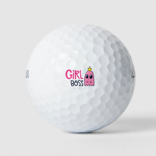 Pelotas De Golf Chica Boss (Anverso)