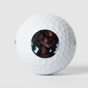 Pelotas De Golf Chica de Gótico negro lindo