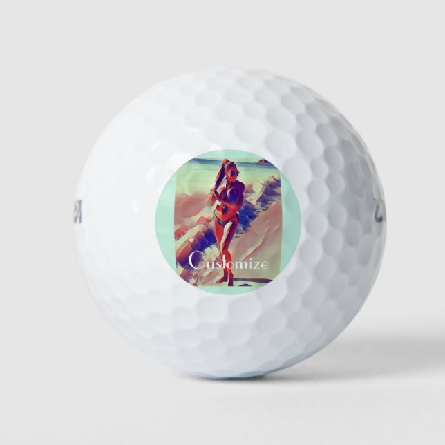 Pelotas De Golf Chica de playa Thunder_Cove (Anverso)