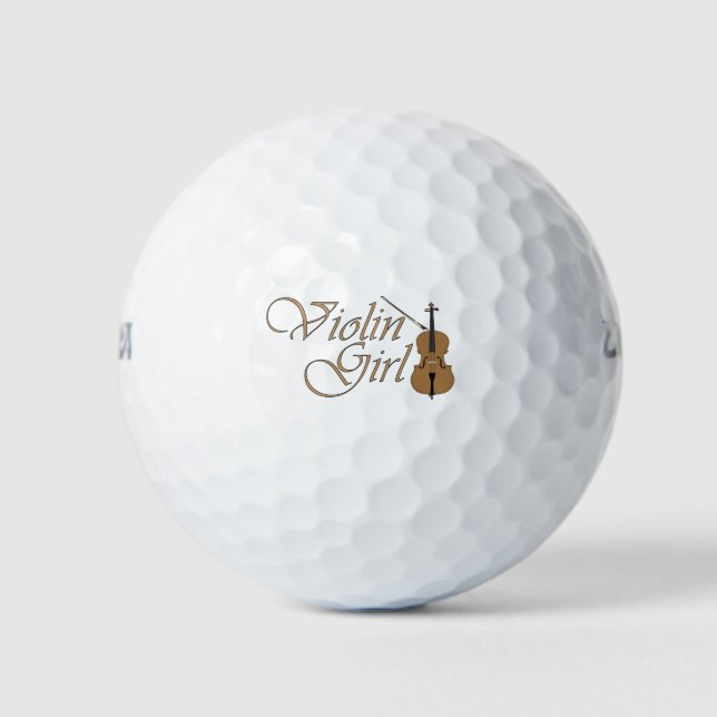 Pelotas De Golf Chica de violín (Anverso)