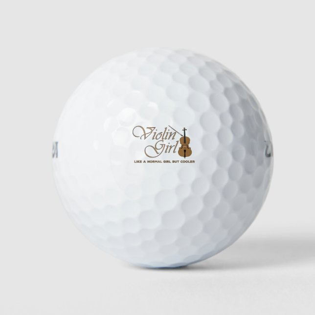 Pelotas De Golf Chica de violín, como un chica normal pero más frí (Anverso)