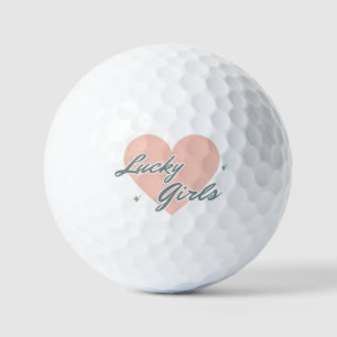 Pelotas De Golf Chicas afortunados