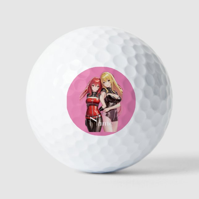 Pelotas De Golf Chicas Cuadros Anime Thunder_Cove (Anverso)