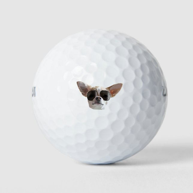 Pelotas De Golf chihuahua chillón (Anverso)