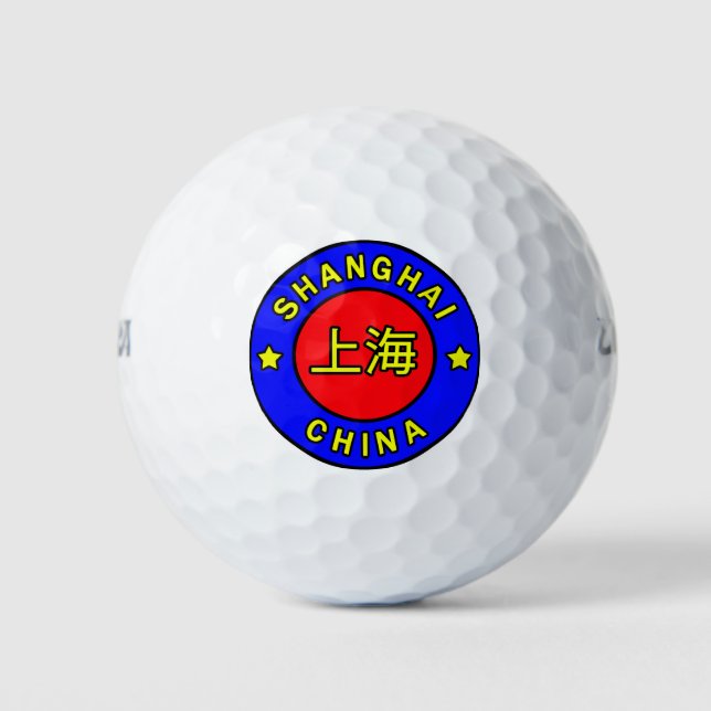 Pelotas De Golf China (Anverso)