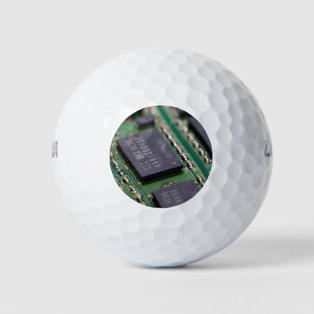 Pelotas De Golf Chips de memoria de computadora (Anverso)