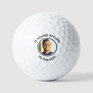 Pelotas De Golf chiste divertido Personalizado papá foto golf