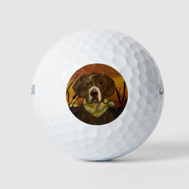 PELOTAS DE GOLF CHOC LAB (Anverso)