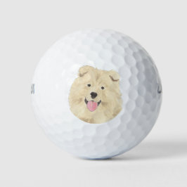Pelotas De Golf Chow Chow Dog