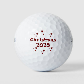 Pelotas De Golf Christmas 2025 golf balls by dalDesignNZ