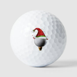 Pelotas De Golf Christmas Hat Magic