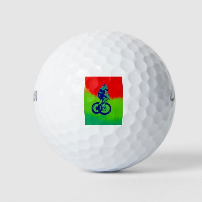 Pelotas De Golf Ciclismo de montaña (Anverso)