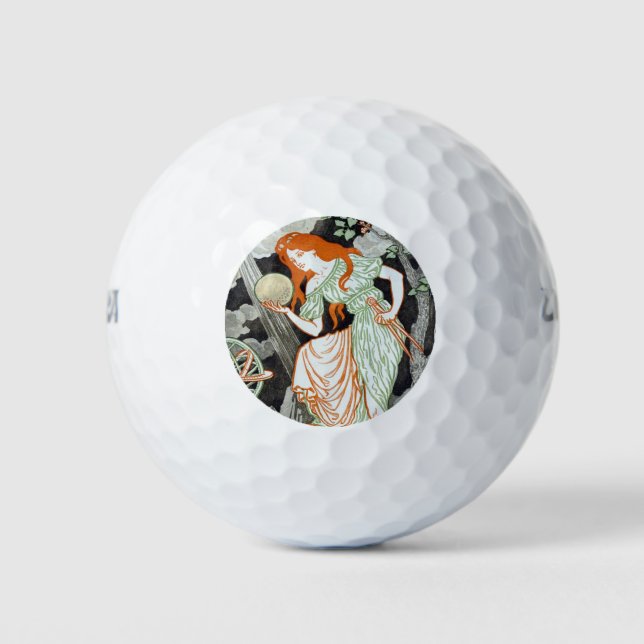 Pelotas De Golf Científica (Mujeres en Ciencia y Tecnología) (STEM (Anverso)