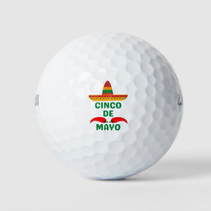 Pelotas De Golf Cinco de mayo