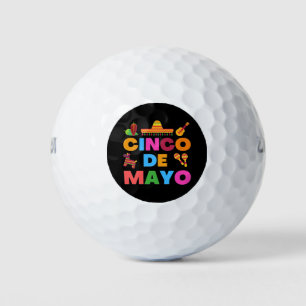 Pelotas De Golf Cinco De Mayo