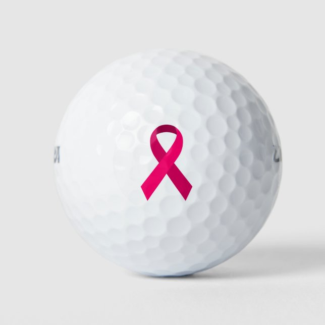 Pelotas De Golf Cinta rosa-2 (Anverso)