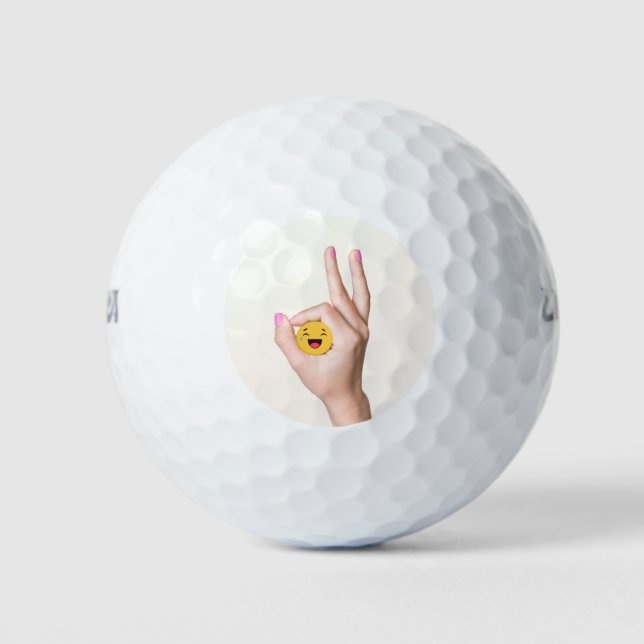 Pelotas De Golf Círculo de juego Ok te trajo (Anverso)