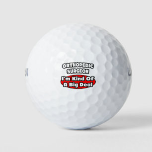 Pelotas De Golf Cirujano ortopédico... gran cosa