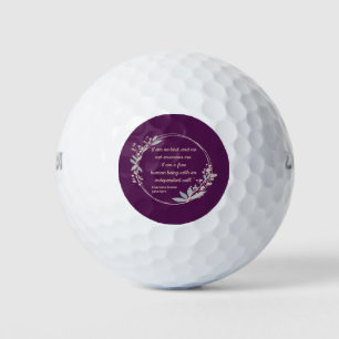 Pelotas De Golf Cita de Jane Eyre II - Estilo Cuto
