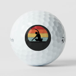 Pelotas De Golf Cita de Yoga Inhala Paz Exhala Estrés