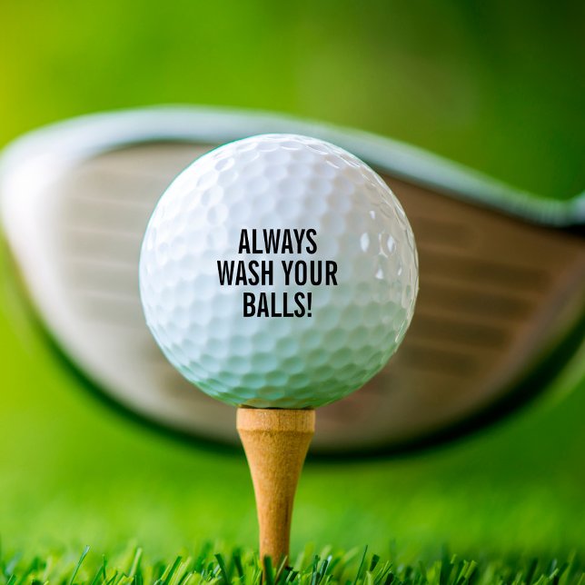 Pelotas De Golf Cita divertida (Funny golf balls)