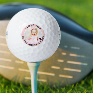 Pelotas De Golf Cita divertida foto de niños Personalizados blanco