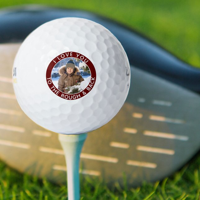 Pelotas De Golf Cita graciosa foto de niños Personalizados blancos (Subido por el creador)