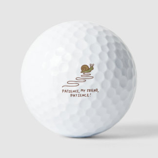 Pelotas De Golf Cita Motivacional de Caracol Adorable