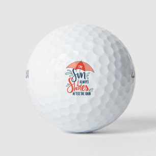 Pelotas De Golf Citas De Sun Rain Citas De Resultados Positivos