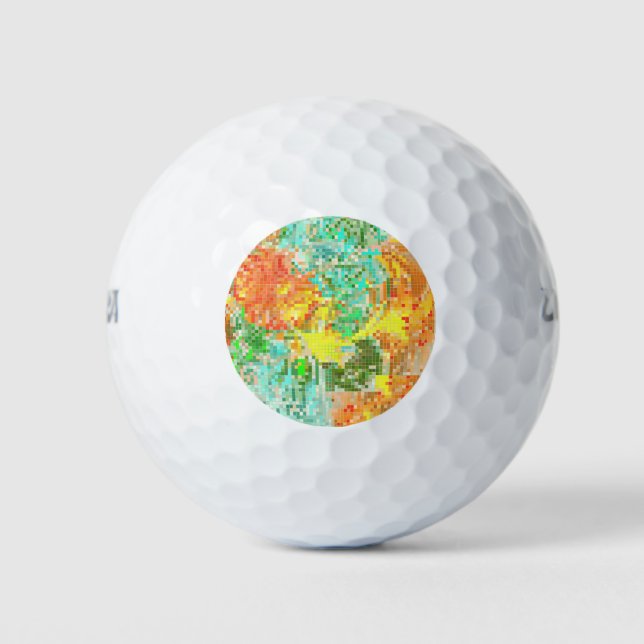 Pelotas De Golf Citrus (Anverso)