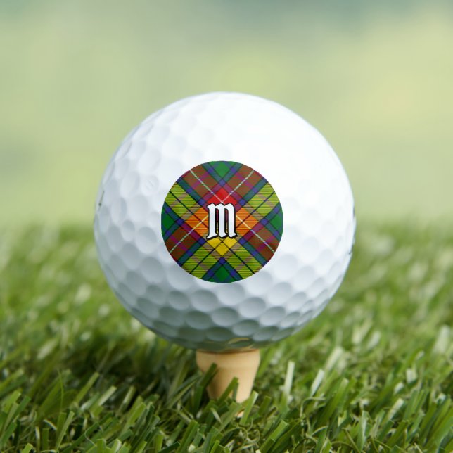 Pelotas De Golf Clan Buchanan Tartan (Camiseta in situ)