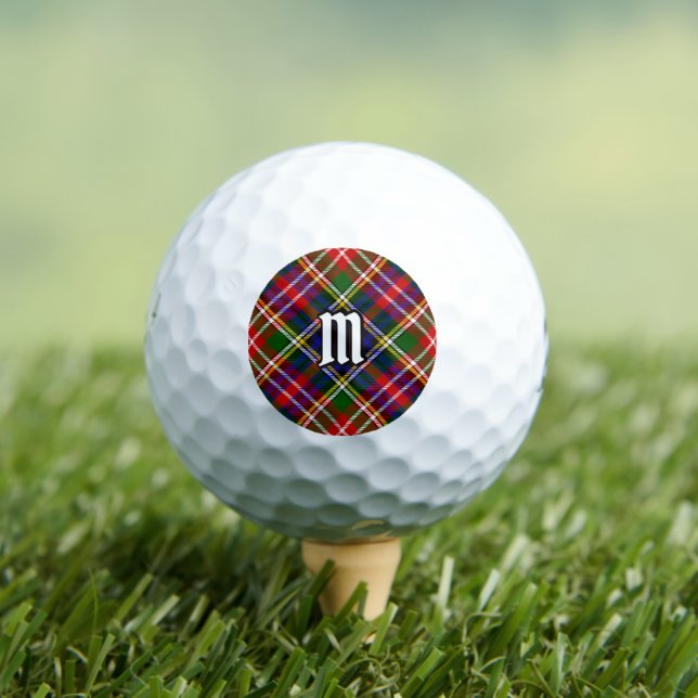 Pelotas De Golf Clan Christie Tartan (Camiseta in situ)