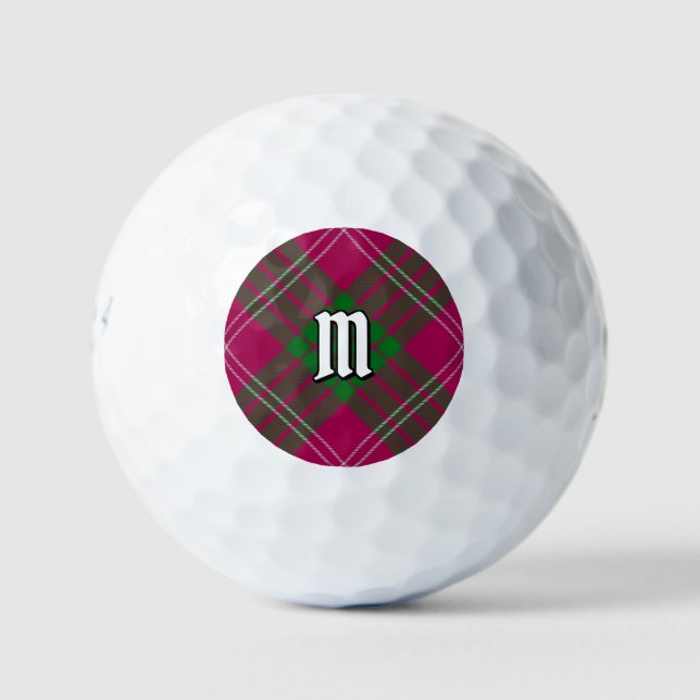 Pelotas De Golf Clan Crawford Tartan Golf Balls (Anverso)