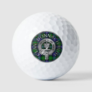 Pelotas De Golf Clan Donnachaidh/Robertson Escudo y Hunting Tartán