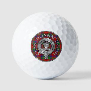 Pelotas De Golf Clan Donnachaidh   Robertson Escudo y Tartán