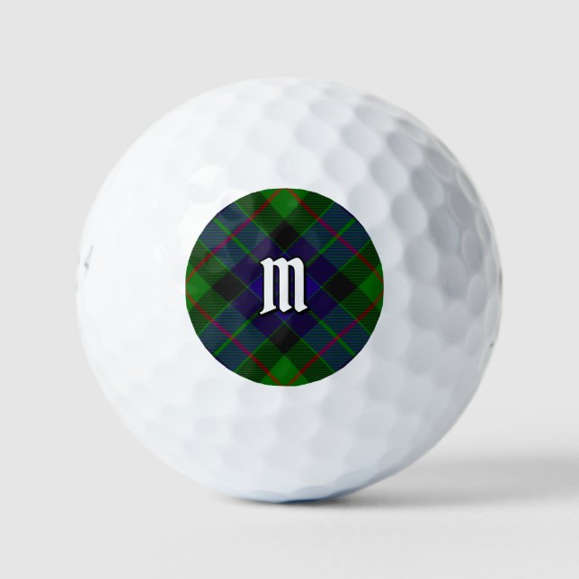 Pelotas De Golf Clan Gunn Tartan Golf Balls (Anverso)