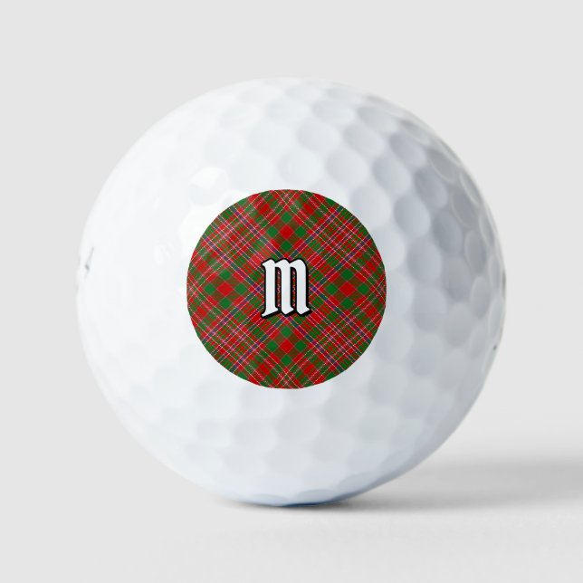Pelotas De Golf Clan MacAlister Tartan Golf Balls (Anverso)