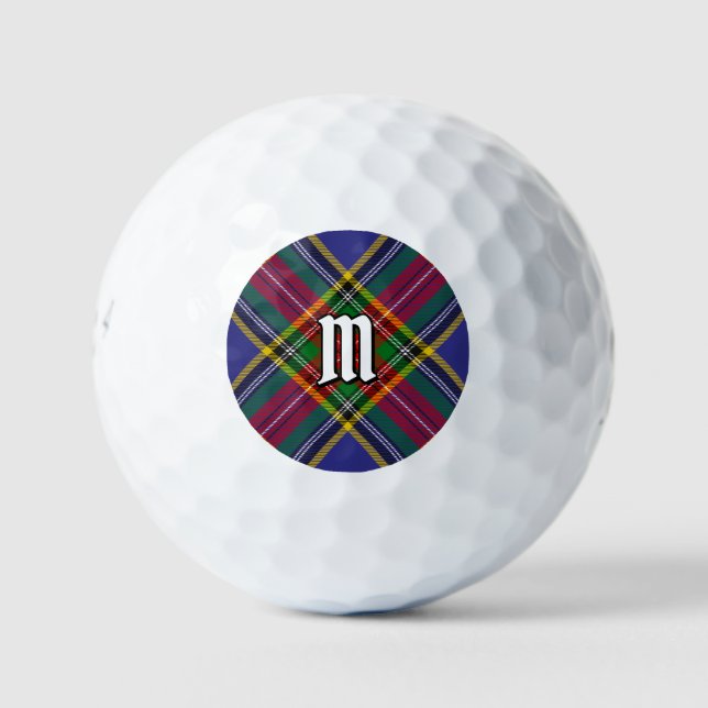 Pelotas De Golf Clan MacBeth Tartan Golf Balls (Anverso)