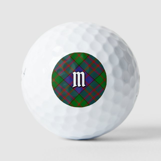 Pelotas De Golf Clan MacDonald Tartan Golf Balls (Anverso)
