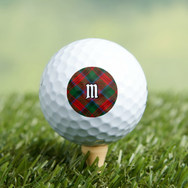 Pelotas De Golf Clan MacDuff Tartan (Camiseta in situ)