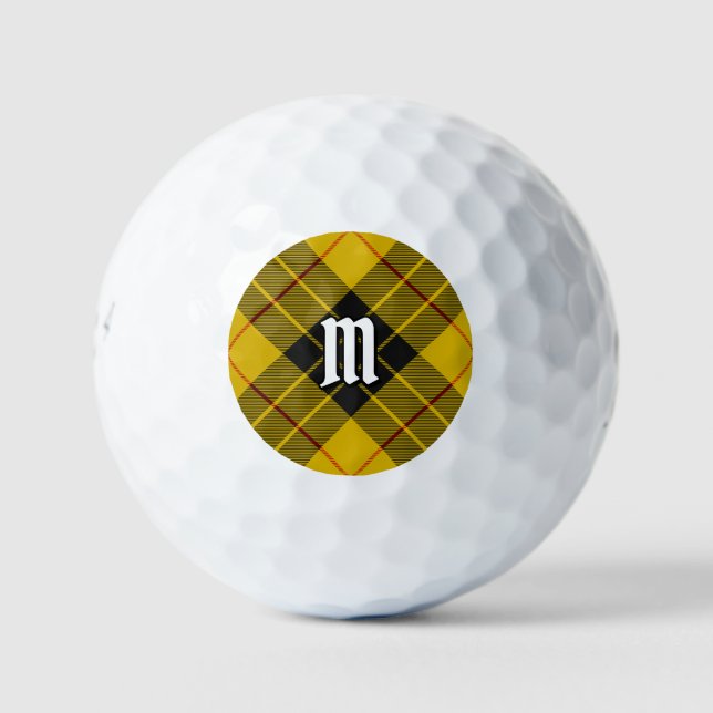 Pelotas De Golf Clan Macleod de Lewis Tartán (Anverso)