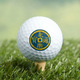 Pelotas De Golf Clan Oda Escudo (Kamon)