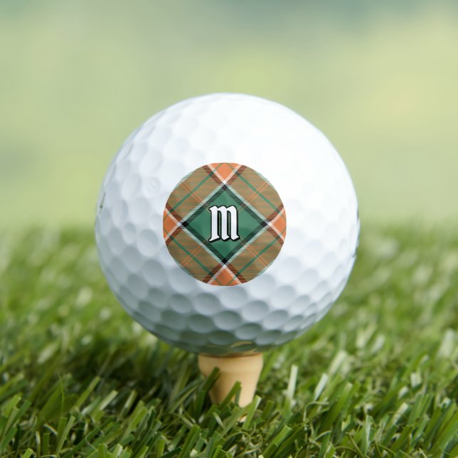 Pelotas De Golf Clan Pollock Tartan Golf Balls (Camiseta in situ)