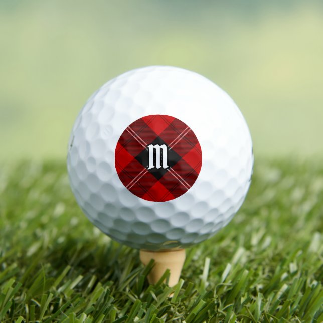 Pelotas De Golf Clan Ramsay Red Tartan (Camiseta in situ)
