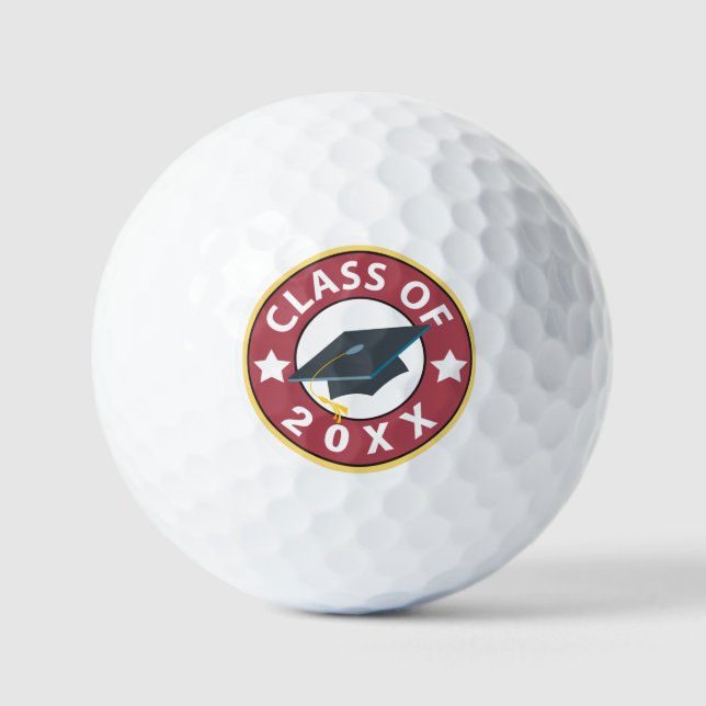 Pelotas De Golf Clase de graduación (Anverso)