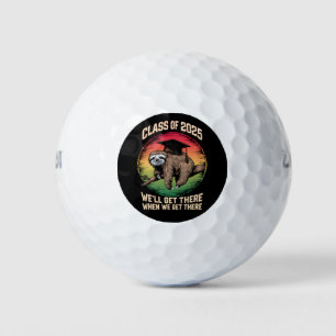 Pelotas De Golf Clase Retro Senior De Graduación De Tapón Tradicio