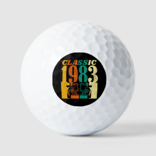 Pelotas De Golf Clásico 1983 42º cumpleaños